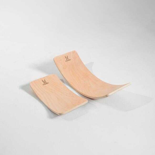 Red Oak Wobble Board, Regular Size - Balance Boards - 5