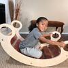 Rocker Climber Arch, Red Oak - Developmental Toys - 5