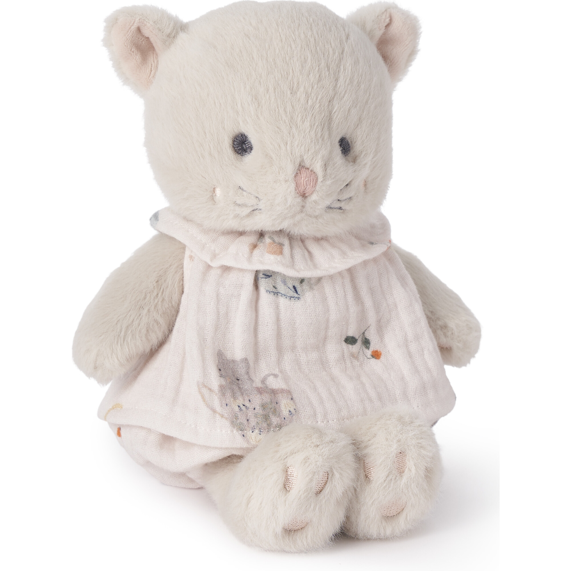 Tea Party Picnic Boxed Kitty Plush Toy, Florals - Plush - 1