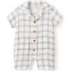 Spring Classics Plaid Muslin Shortall, Plaid - Shorts - 1 - thumbnail