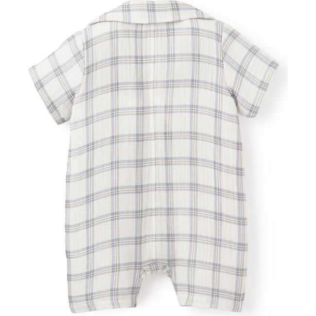 Spring Classics Plaid Muslin Shortall, Plaid - Shorts - 3