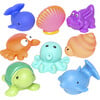 Sea Party Squirties, Multicolors - Bath Toys - 1 - thumbnail