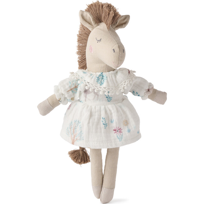 Pony Meadow Linen Toy 10-Inch Boxed, Multicolors