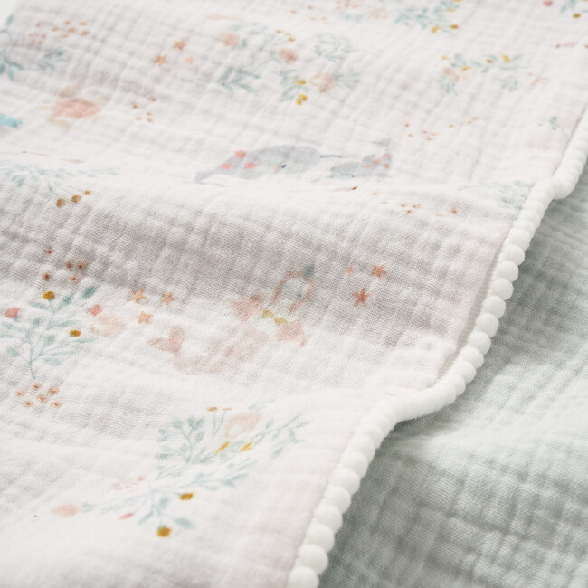 Sea Magic Muslin Blankie, Multicolors - Blankets - 2