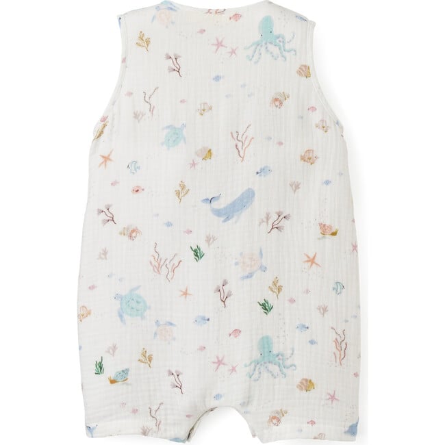 Ocean Adventure Muslin Shortall, Blue - Shorts - 2