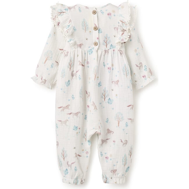 Pony Meadow Organic Muslin Jumpsuit, Multicolors - Jumpsuits - 4