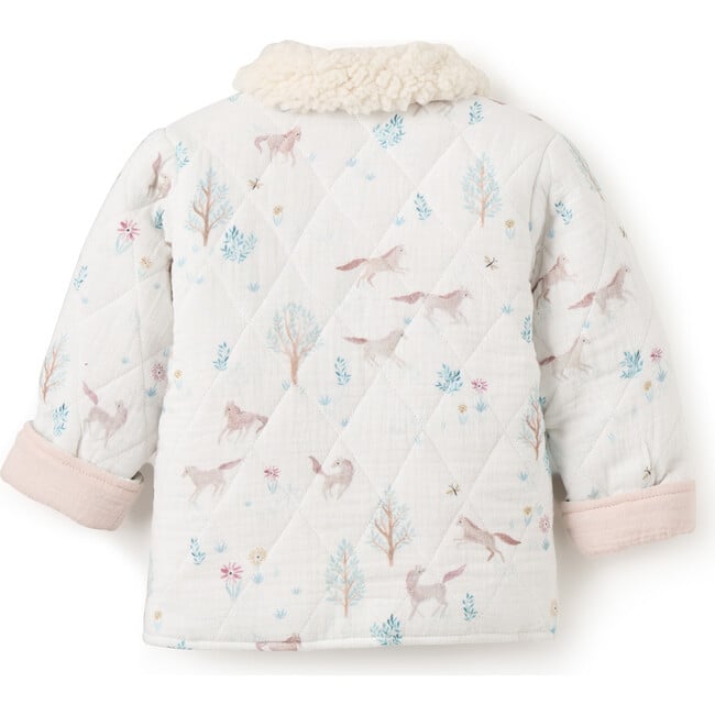 Pony Meadow Organic Muslin Quilted Jacket, Multicolors - Fleece & Sherpa Jackets - 4