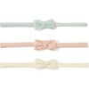 Headband Velvet Bows, Multicolors (Pack Of 3) - Bows - 1 - thumbnail