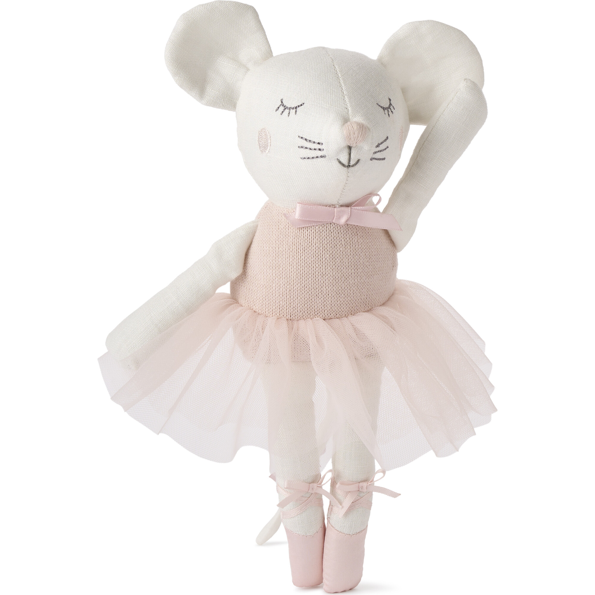 Linen Meadow Mouse Toy 10-Inch Boxed, Multicolors - Plush - 1