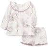 Fairytale Wonderland Organic Muslin Top & Bloomer Set, Pink - Bloomers - 1 - thumbnail