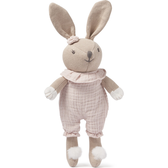 Annabelle Bunny 10-Inch Toy Cylinder, Tan
