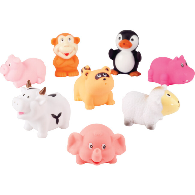 Animal Party Squirties, Multicolors - Bath Toys - 3