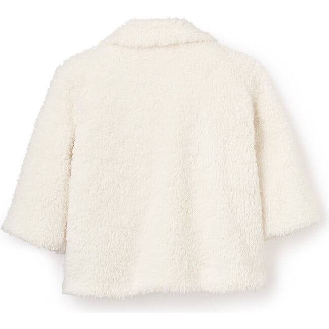 Fairytale Wonderland Whisper Sherpa Teddy Coat, Pink & White - Coats - 3