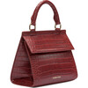 Kids Croc Flap Open Mini Luncher, Red - Lunchbags - 2