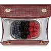 Kids Croc Flap Open Mini Luncher, Red - Lunchbags - 4