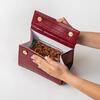 Kids Croc Flap Open Mini Luncher, Red - Lunchbags - 6
