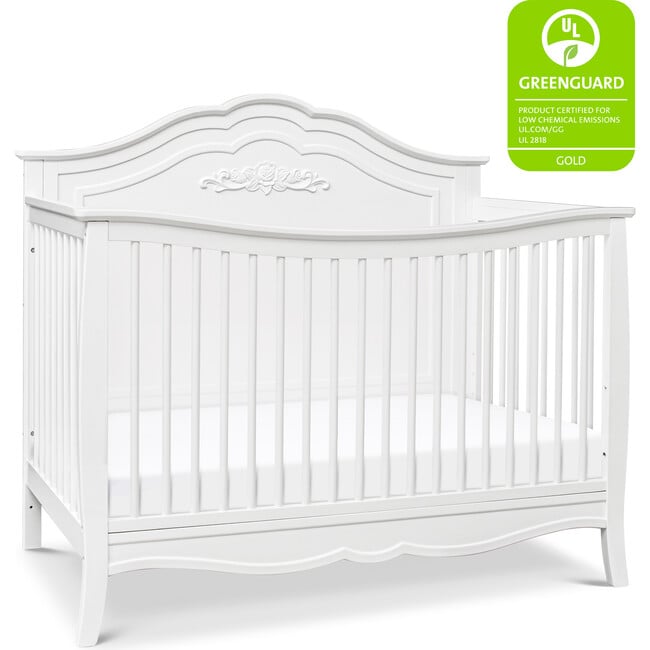 Fiona 4-in-1 Convertible Crib, White - Cribs - 10