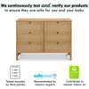 Margot 6-Drawer Dresser, Honey - Dressers - 5