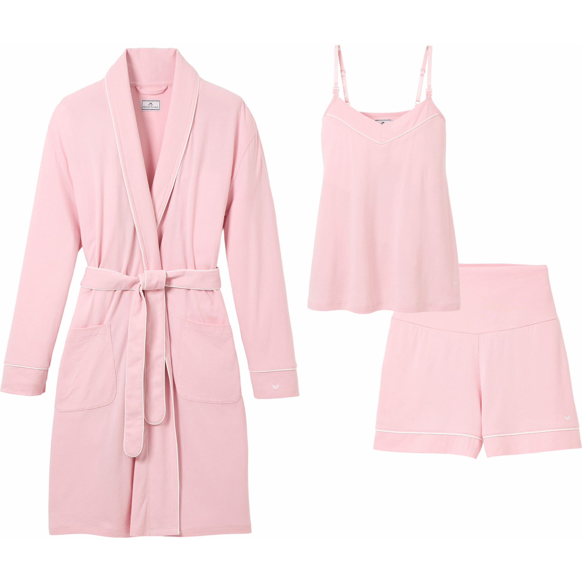 Maternity Must-Have Set, Pink - Pajamas - 1