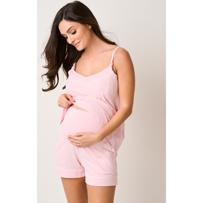 Maternity Basics Set, Pink - Pajamas - 6