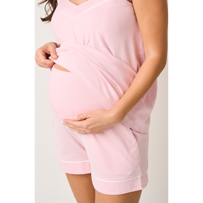 Maternity Basics Set, Pink - Pajamas - 7