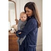 Maternity Cozy Set, Navy - Pajamas - 4