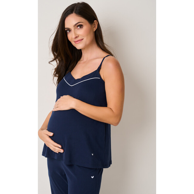 Maternity Basics Set, Navy - Pajamas - 7