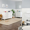 Charlie 6-Drawer Double Dresser, White - Dressers - 3