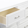 Charlie 6-Drawer Double Dresser, White - Dressers - 8