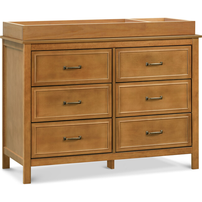 Charlie 6-Drawer Double Dresser, Chestnut - Dressers - 4