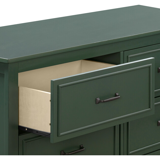 Charlie 6-Drawer Double Dresser, Forest Green - Dressers - 4