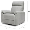 Suzy Recliner And Swivel Glider, Frost Grey - Nursery Chairs - 10