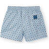 Men's Swim Trunks, Blue Majolica - Swim Trunks - 2