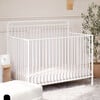 Winston 4-in-1 Convertible Crib, Washed White - Cribs - 3