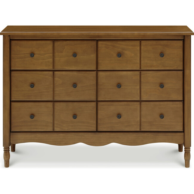 Liberty 6-Drawer Assembled Dresser, Natural Walnut - Dressers - 5