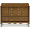 Liberty 6-Drawer Assembled Dresser, Natural Walnut - Dressers - 7