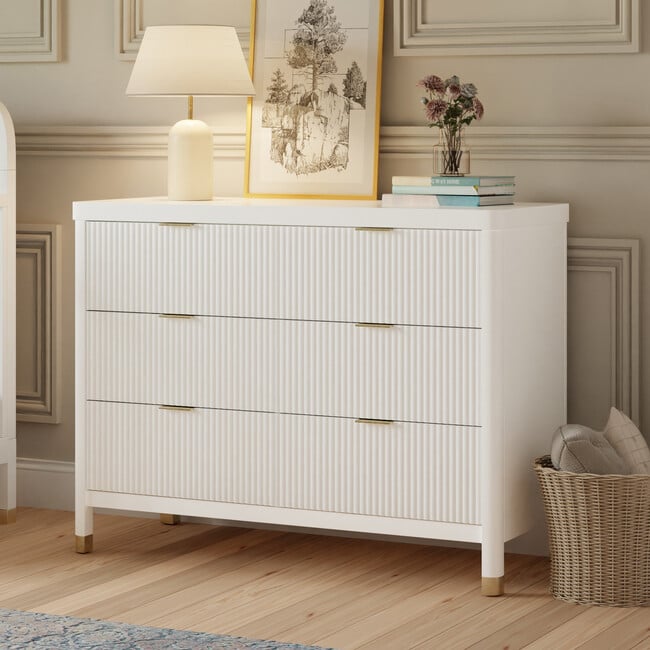 Brimsley Tambour 6-Drawer Assembled Dresser - Dressers - 2