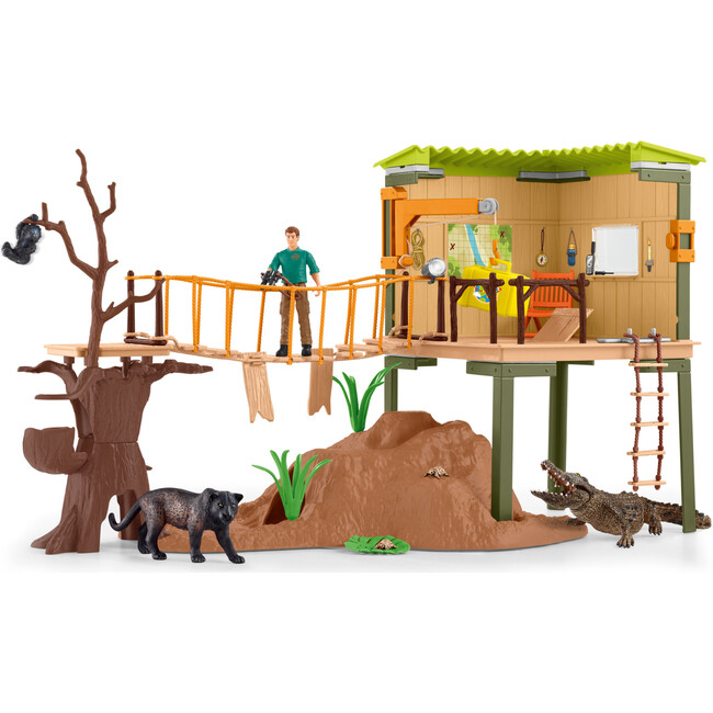 Schleich Wild Life: Ranger Adventure Station Playset