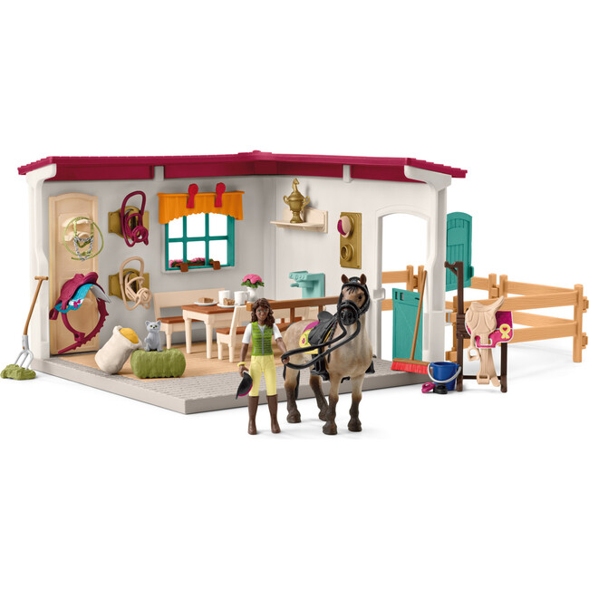 Schleich Horse Club: Tack Room Extension Playset, 85 Pieces