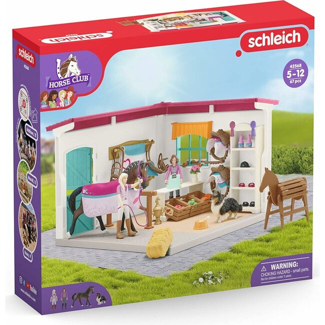 Schleich Horse Club: Tack Shop Playset, 67 Pieces - Playsets - 3
