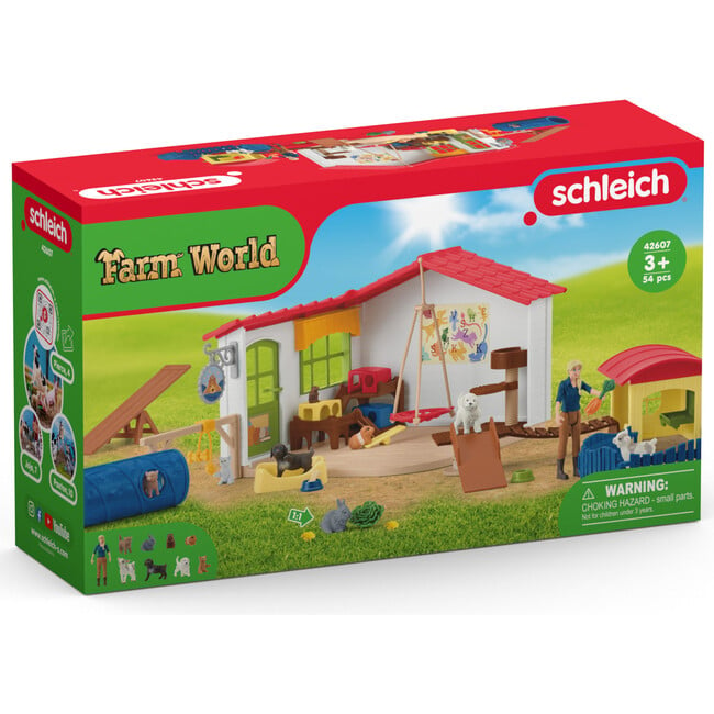 Schleich Farm World: Pet Hotel Playset, 54 Pieces - Playsets - 2