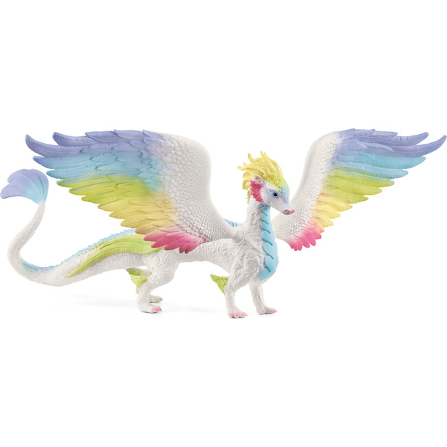 Schleich Bayala: 13" Rainbow Dragon Collectible Figurine