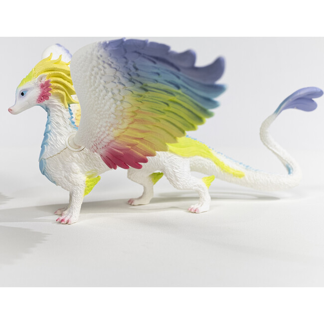 Schleich Bayala: 13" Rainbow Dragon Collectible Figurine - Playsets - 2