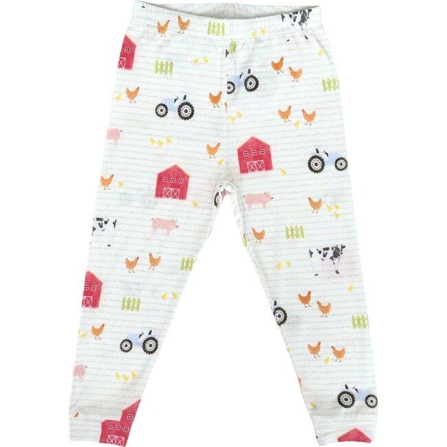 Farm & Co Print Long Sleeve Pajamas Set, Multicolors - Pajamas - 3