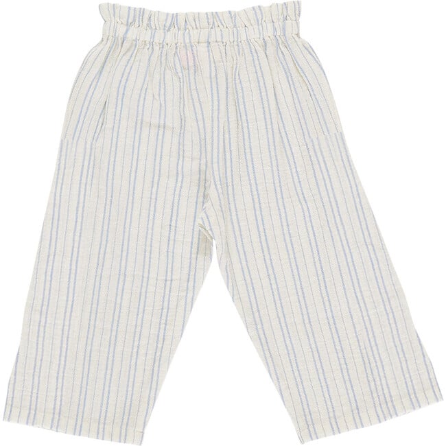 Girls Theodore Pant, Riviera Stripe - Pants - 4