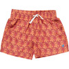 Baby Boys Swim Trunk, Orange Lobsters - Swim Trunks - 1 - thumbnail