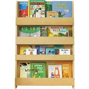 Bookcase Plain Natural Wood (No letters)  FSC100% - Bookcases - 1