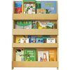 Bookcase Plain Natural Wood (No letters)  FSC100% - Bookcases - 1 - thumbnail