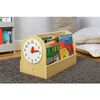 Kids Room Book Storage - Vintage Clock Design-NATURAL   FSC100% - Bookcases - 2