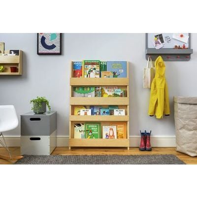Bookcase Plain Natural Wood (No letters)  FSC100% - Bookcases - 3
